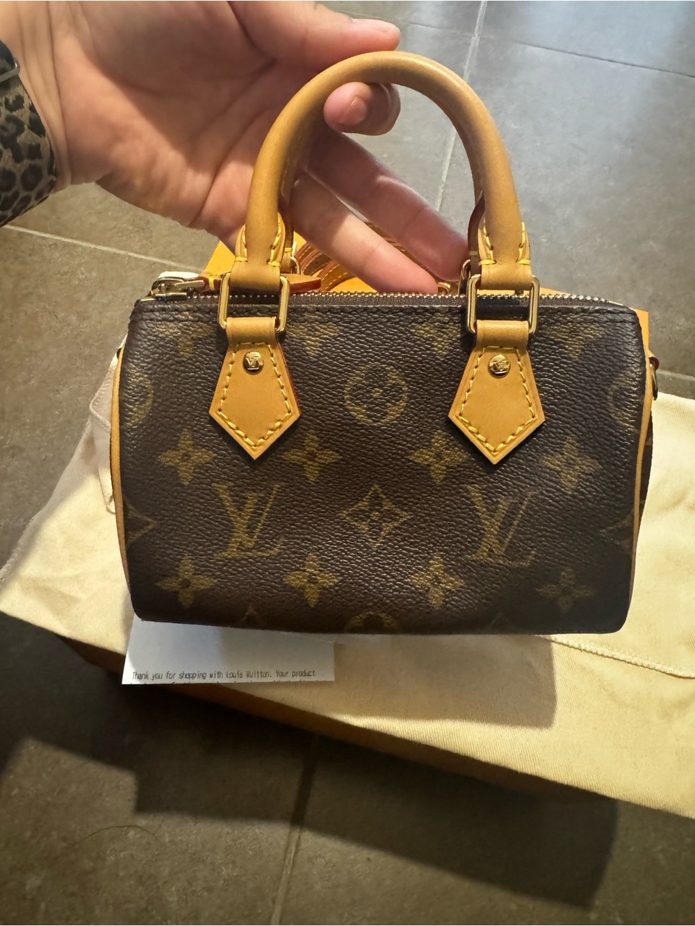 Louis Vuitton Nano Speedy - Picture 6 of 11